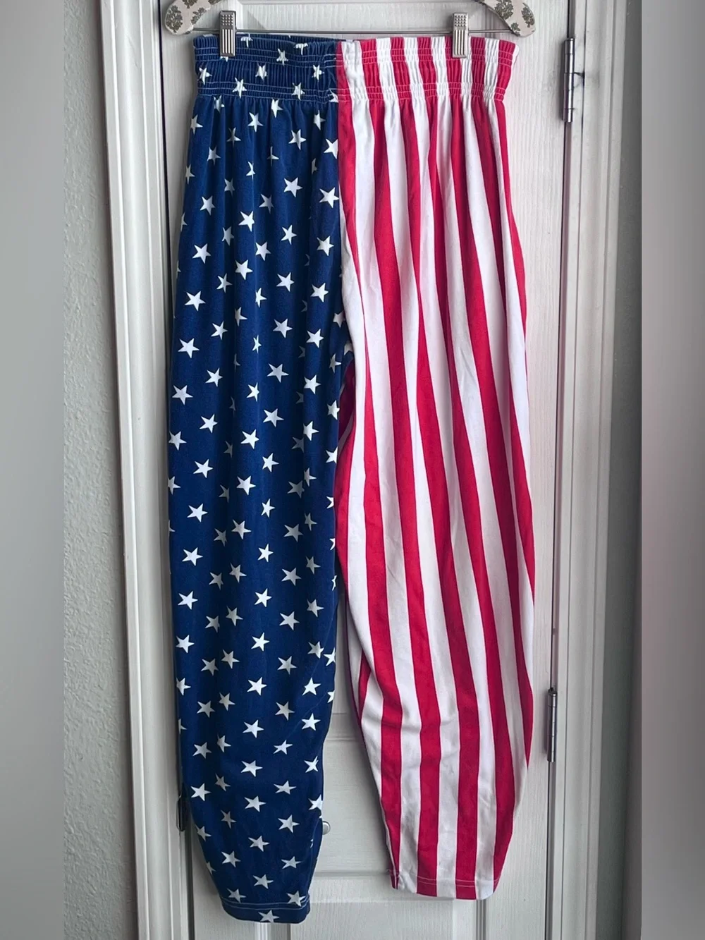 Vtg American Flag Men’s Muscle Pants 28x30 Pro Performance Body Building Wear